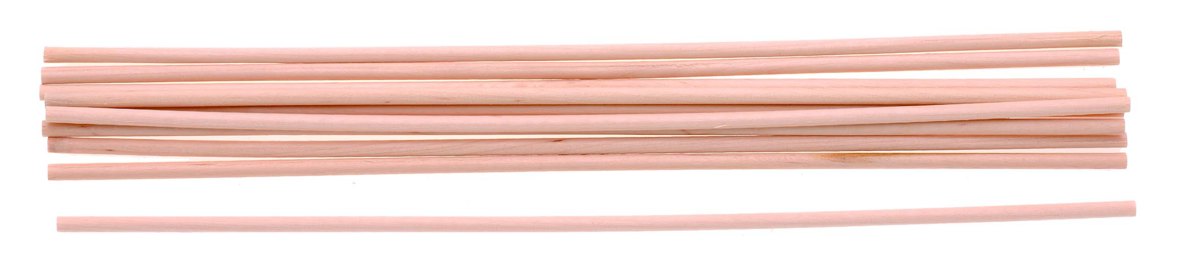 Round bar, beech 5mmx40cm 50 pcs